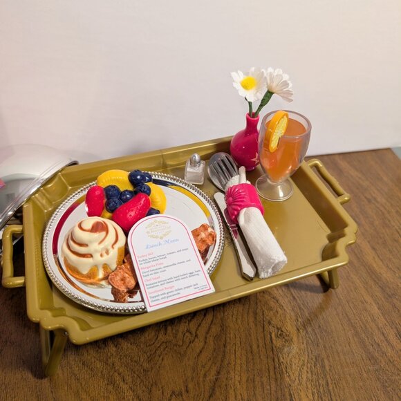 American Girl truly me Grand Hotel Room Service Set w/ Box - Picture 3 of 5